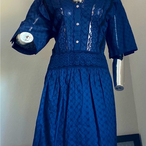 Coach Lace Mini Dress - Picture 3 of 8